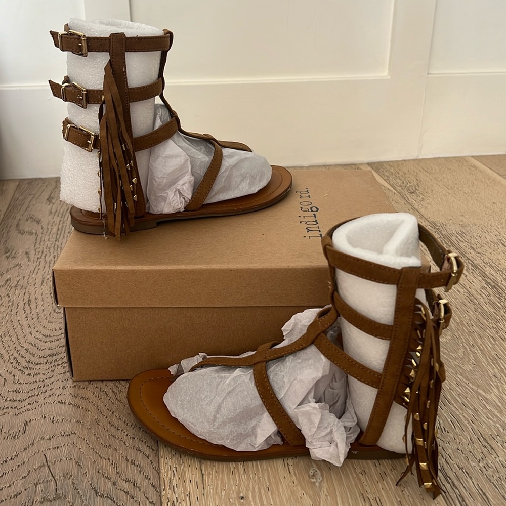 Indigo Beth Gladiator Style Sandal